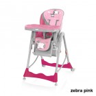 Стульчик для кормления Baby Design Pepe 2012 Zebra pink